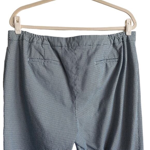 Talbots Hampshire Pants Women 22WP Houndstooth Straight Leg Career Capsule Work - Picture 4 of 10
